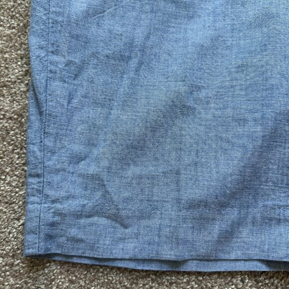 Talbots Blue Chambray Bermuda Perfect Short Women’s Size 4 Preppy Summer Classic - Picture 8 of 16